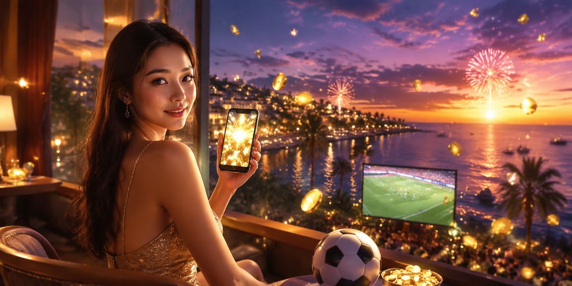 Người dùng xem kèo bóng đá tại Phú Quốc trên điện thoại cùng ly cà phê